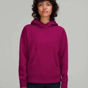 EUC Lululemon Loungeful Hoodie Magenta Purple Size 4